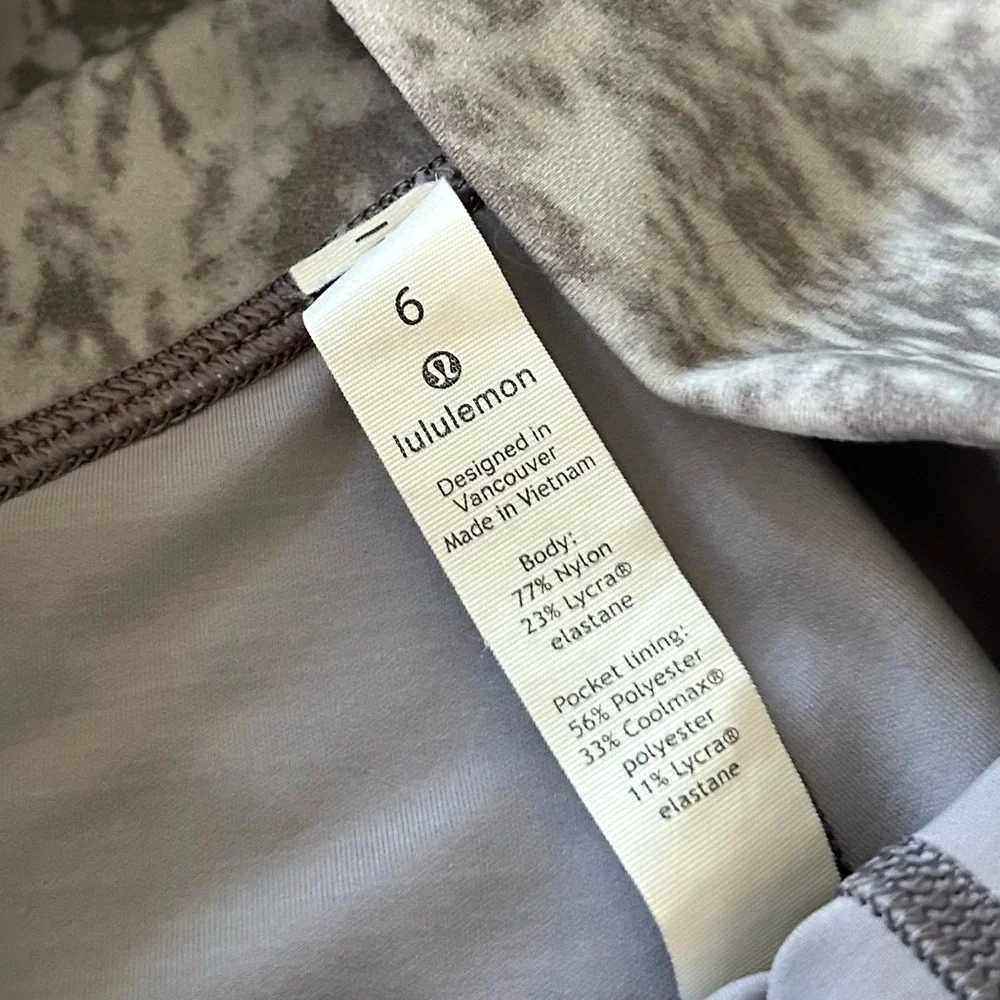LULULEMON Wunder Train High Rise Everlux Tight Leggings 7/8